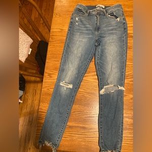 Abercrombie and Fitch the super skinny high rise curve love